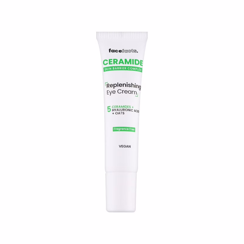 Крем для шкіри навколо очей Face Facts Ceramide Replenishing Eye Cream Відновлювальний з керамідами 15 мл (5031413928600)