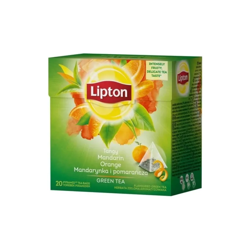 Чай Lipton зелений "Mandarine orange" 20 пакетиків (5063270108376)