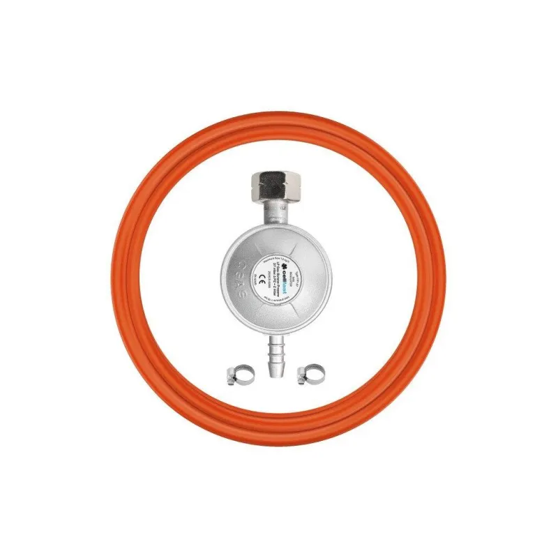 Комплект для підключення газового обладнання Cellfast шланг 1,5 м, редуктор тип KLF G12 (52-505)