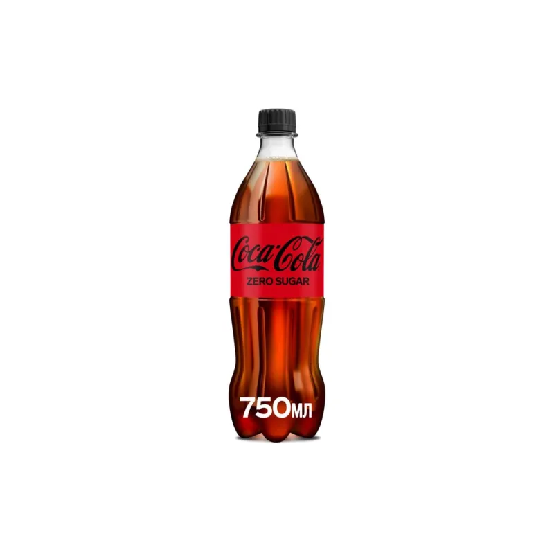 Напій Coca-Cola Zero Безалкогольний сильногазований Без цукру 750 мл (5449000221780)