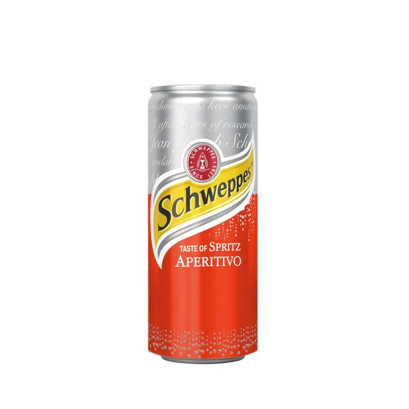 Напій Schweppes Spritz Aperitivo Безалкогольний сильногазований 330 мл (5449000250537)
