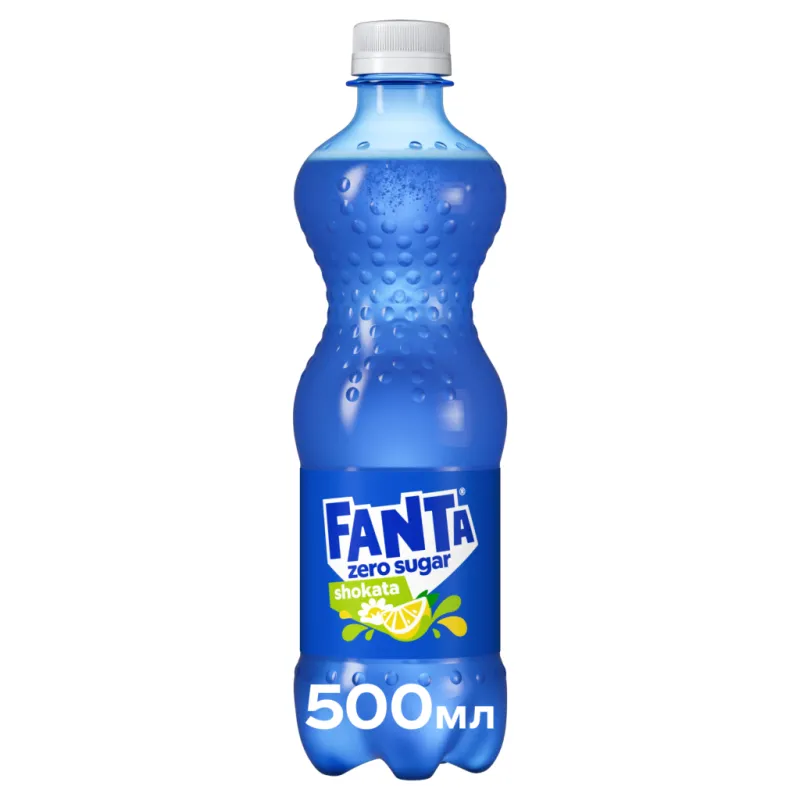Напій Fanta Zero Sugar Shokata Безалкогольний сильногазований соковмісний 500 мл (5449000297129)