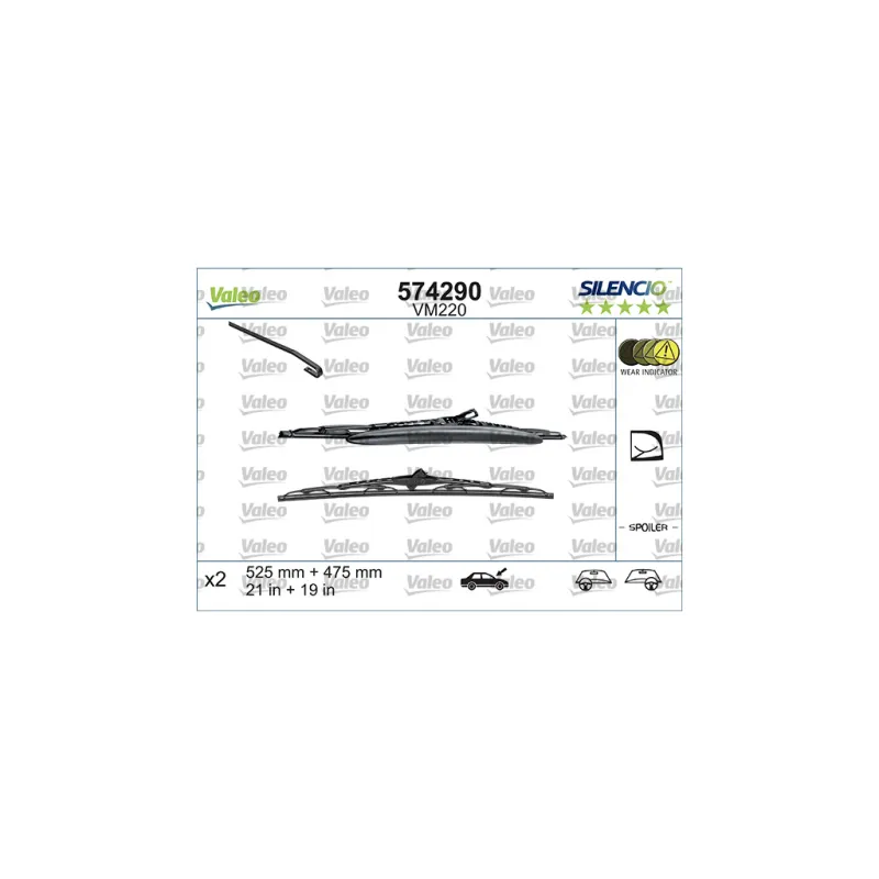 Щітка склоочисника Valeo 574290