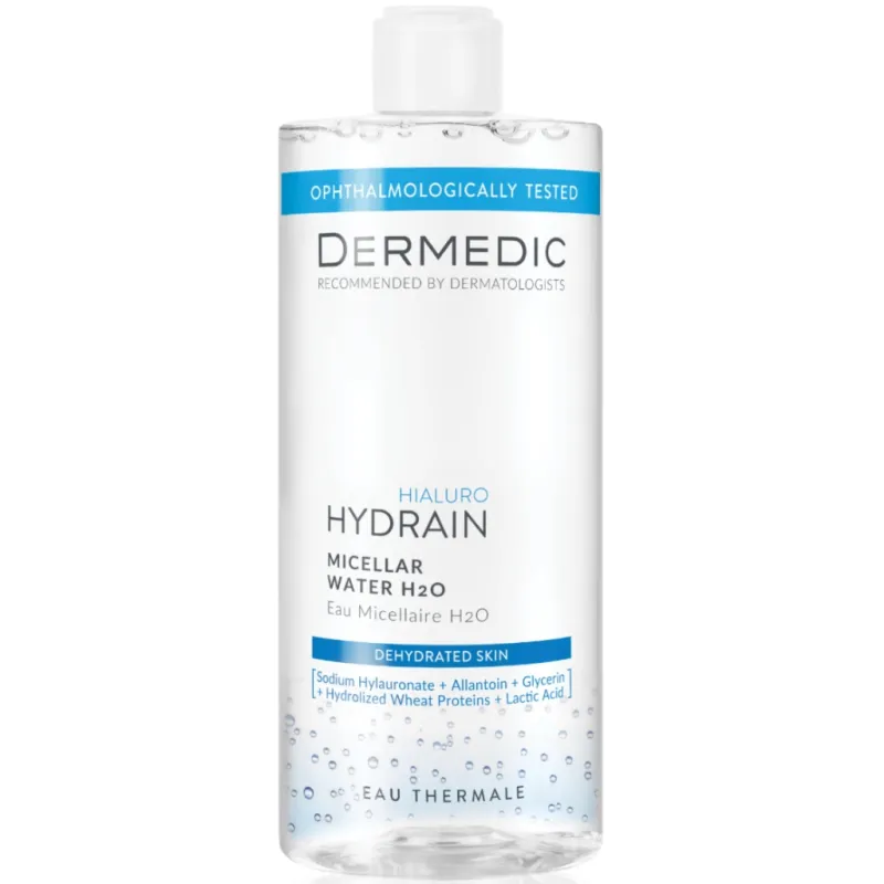Мицеллярная вода Dermedic Hydrain 3 Hialuro H2O 500 мл (5901643174569)