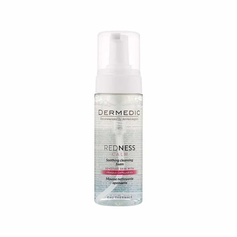 Пенка для умывания Dermedic Redness Calm Успокаивающая 170 мл (5901643176228)