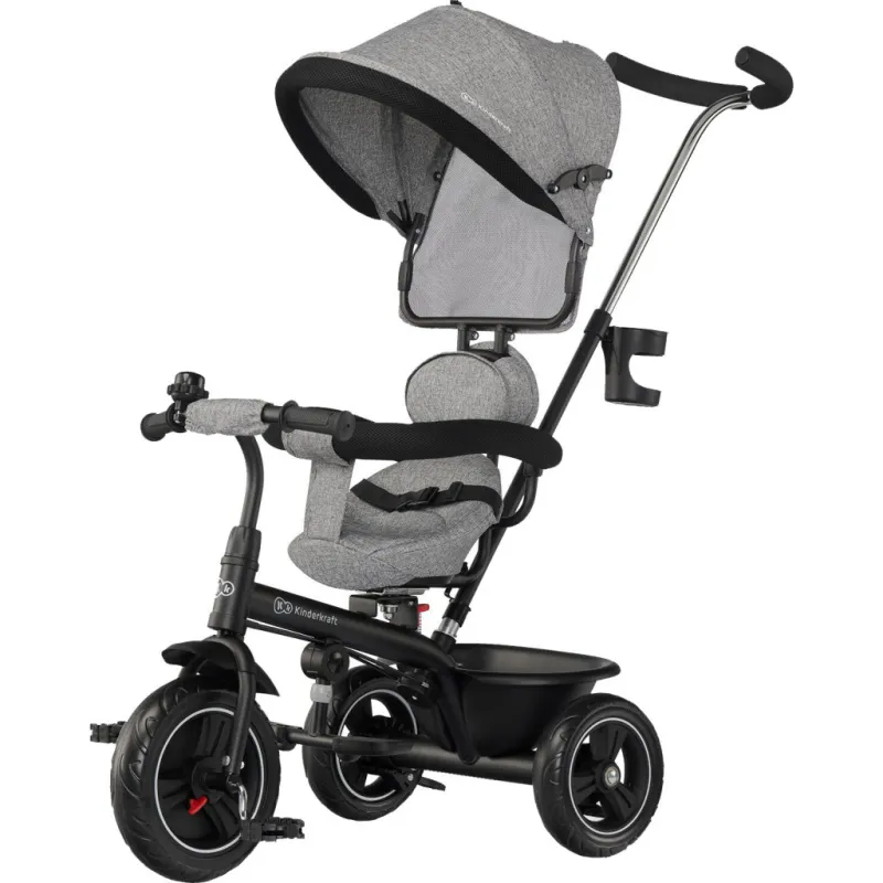 Дитячий велосипед Kinderkraft Freeway Grey Melange (KKRFRWAGRY0000) (5902533915538)