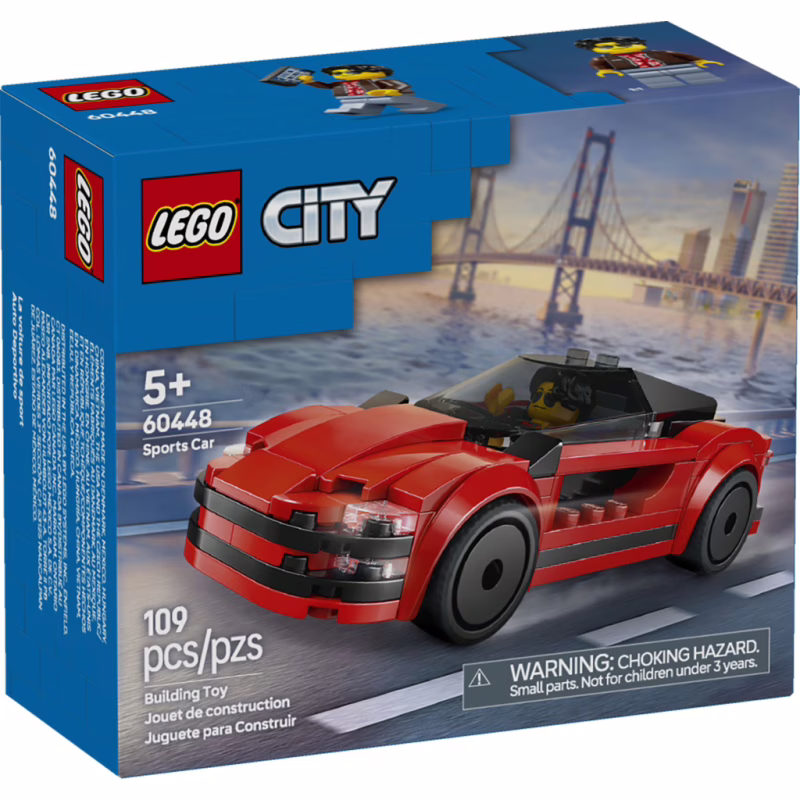 Конструктор LEGO City Красный спортивный автомобиль (60448)