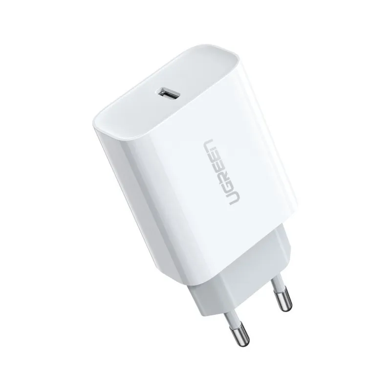 Зарядное устройство Ugreen USB-C PD20W CD137 white (60450)