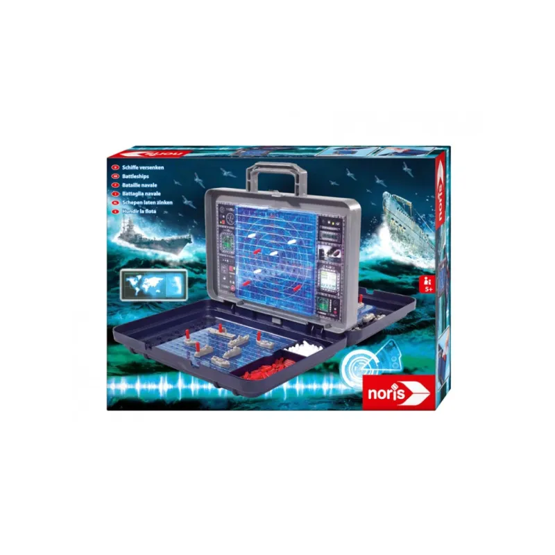 Настільна гра Noris Морський бій у кейсі (606100335)