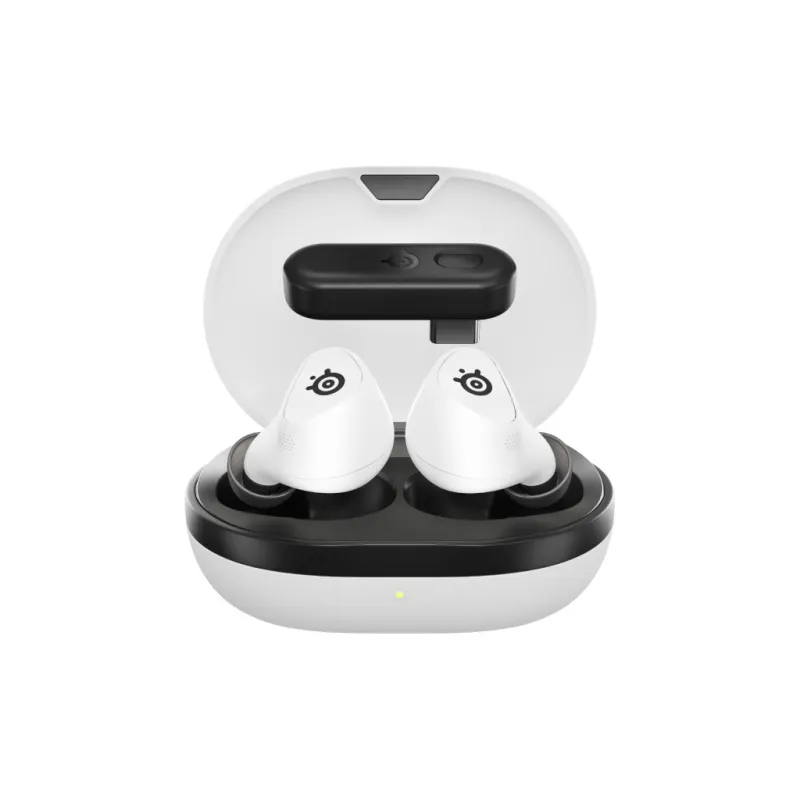 Навушники SteelSeries Arctis GameBuds Bluetooth White (61682)