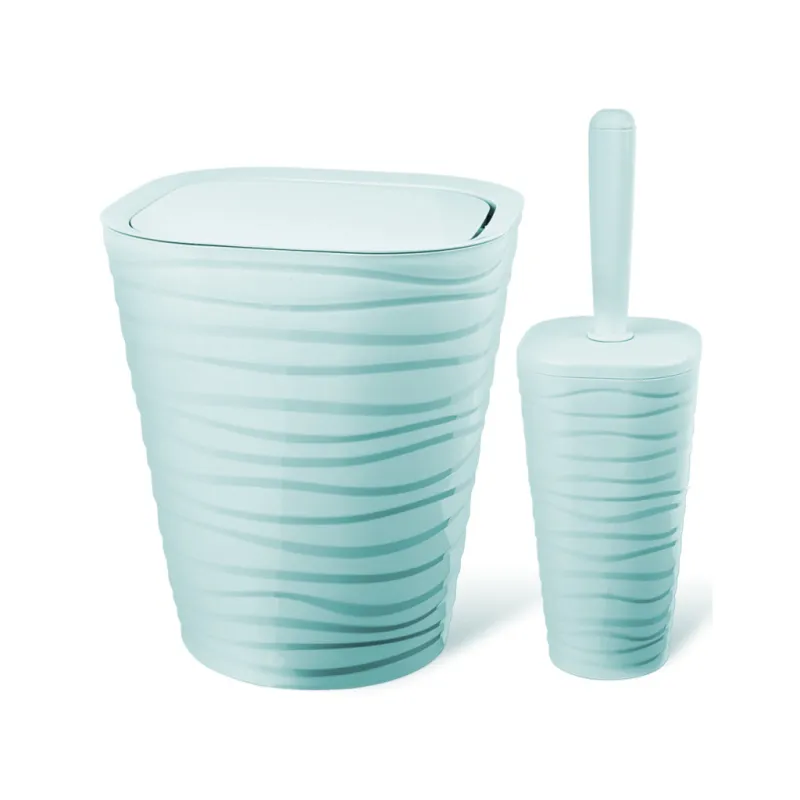 Набор для ванной комнаты Planet Household Welle 2 предмета голубой (6904)