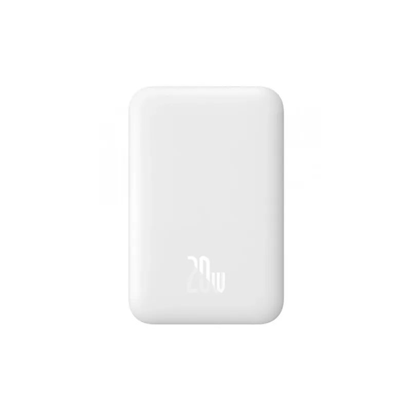 Батарея універсальна Baseus Magnetic Wireless Mini Air 6000mAh 20W PD, QC, Qi-15W, White (6932172641429)
