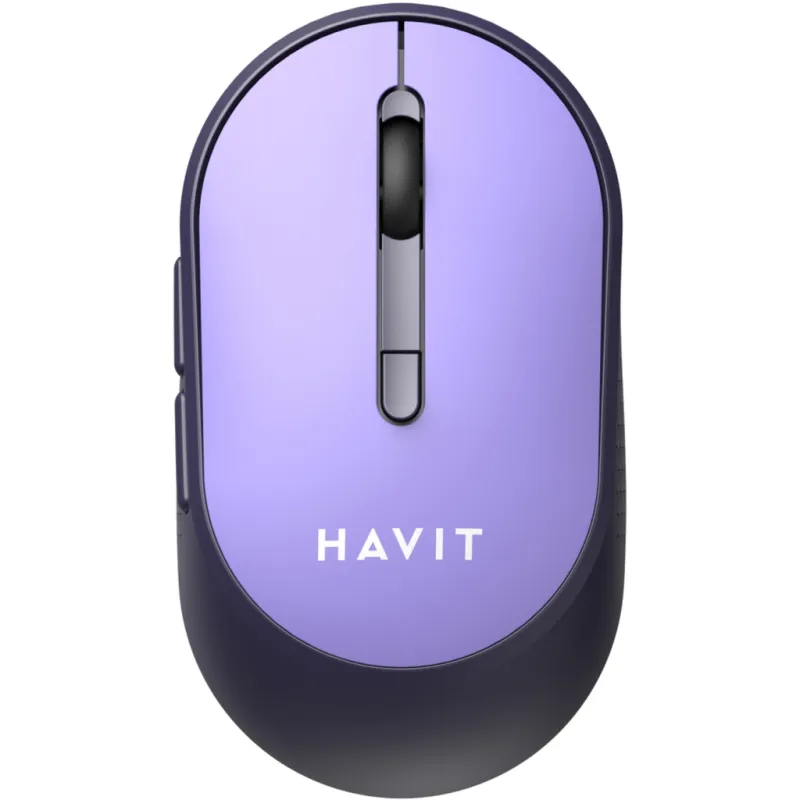Мишка Havit HV-MS78GT Wireless Black-Purple (6939119041229)