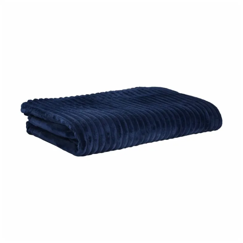 Плед Bergamo Line темно-синій 130 х 180 см (70030305-44)