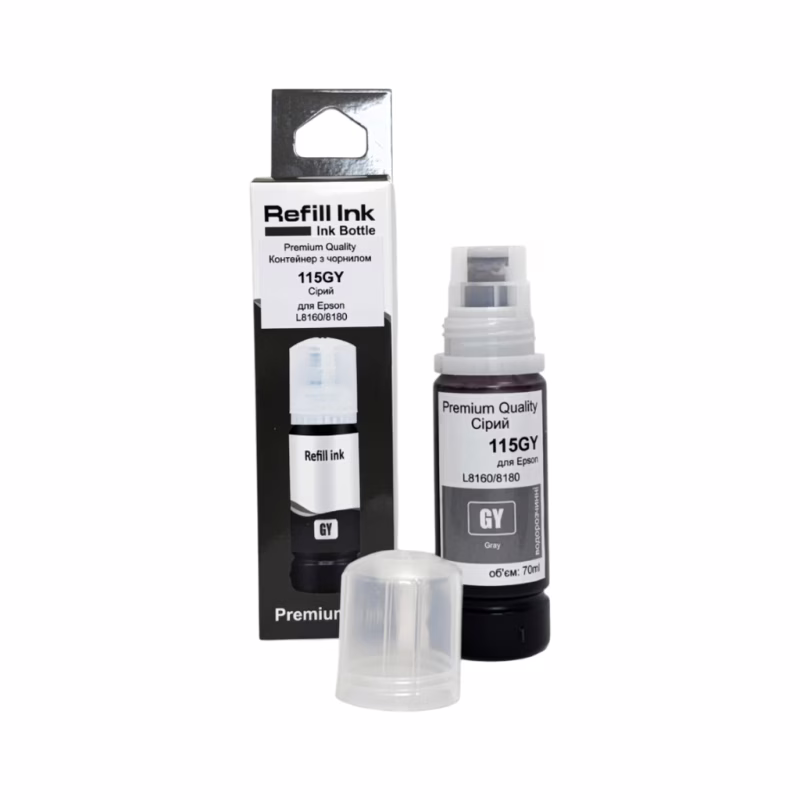 Чернила Premium Quality Epson 115 70мл Gray C13T07D54A SmartFill (70264910)
