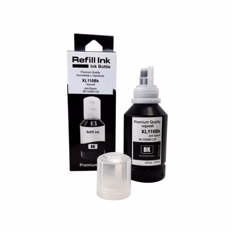 Чорнило Premium Quality Epson XL110 127мл Black Pigment (70264914)