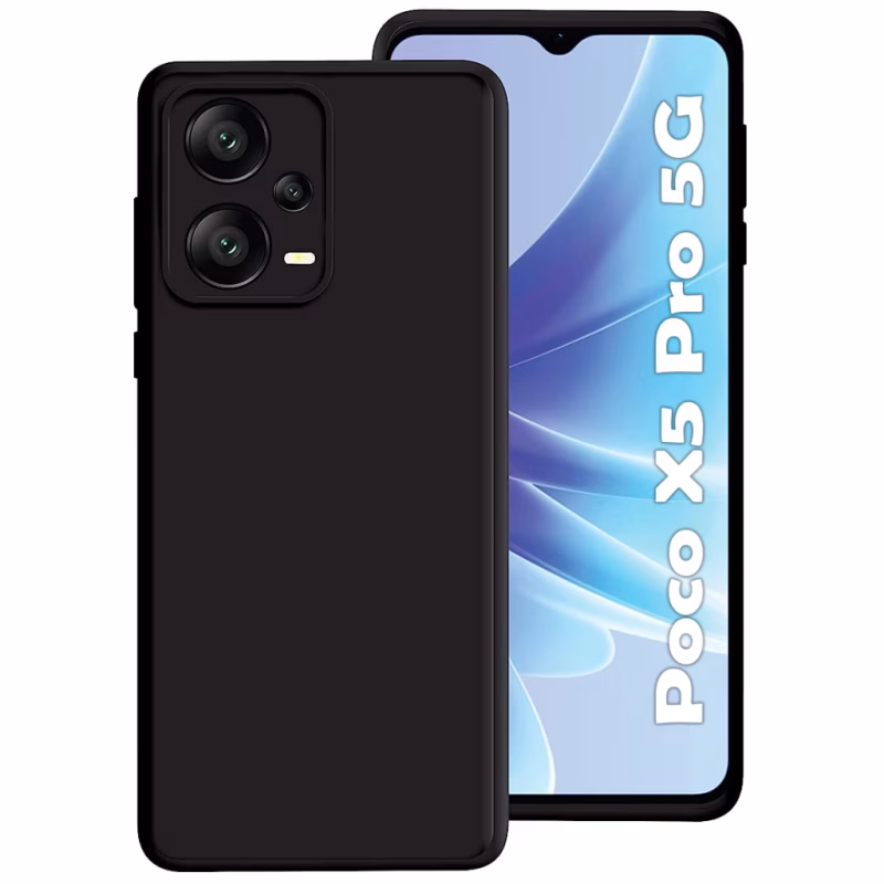 Чохол до мобільного телефона BeCover Poco X5 Pro 5G Black (708822)