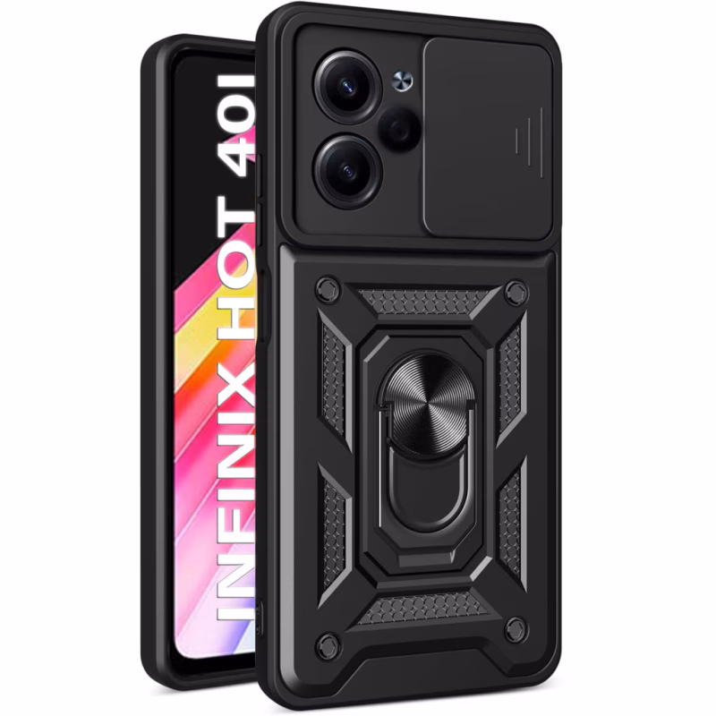 Чехол для мобильного телефона BeCover Military Infinix Hot 40i (X6528B) Black (710673)