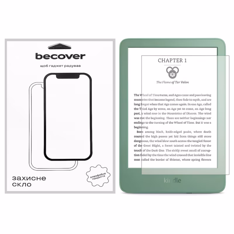 Стекло защитное BeCover Amazon Kindle 11th Gen. 2024 6" (712828)