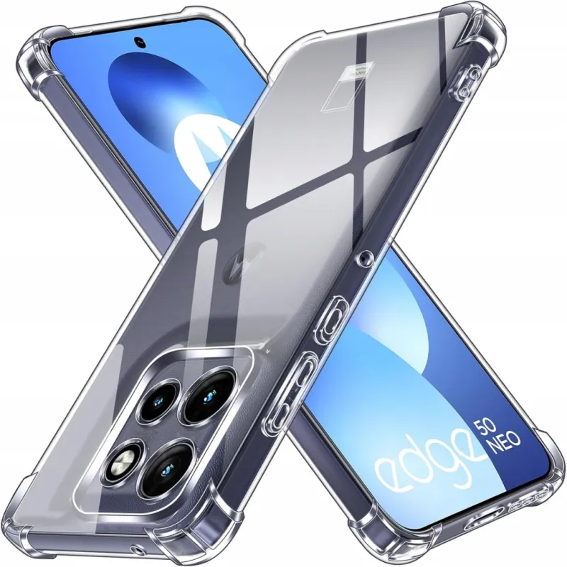 Чохол до мобільного телефона BeCover Anti-Shock Motorola Edge 50 Neo Clear (713150)