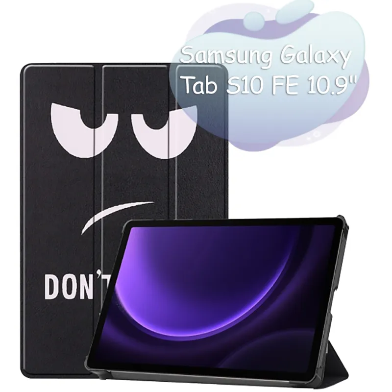 Чохол до планшета BeCover Smart Case Samsung Galaxy Tab S10 FE (SM-X520/SM-X526) 10.9" Dont Touch (713284)
