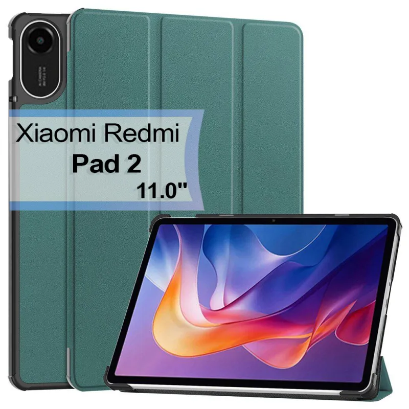 Чохол до планшета BeCover Smart Xiaomi Redmi Pad 2 11.0" Dark Green (713638)