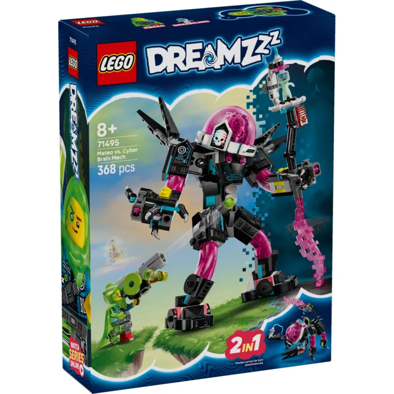 Конструктор LEGO DREAMZzz Матео проти робота Кібермозку (71495)