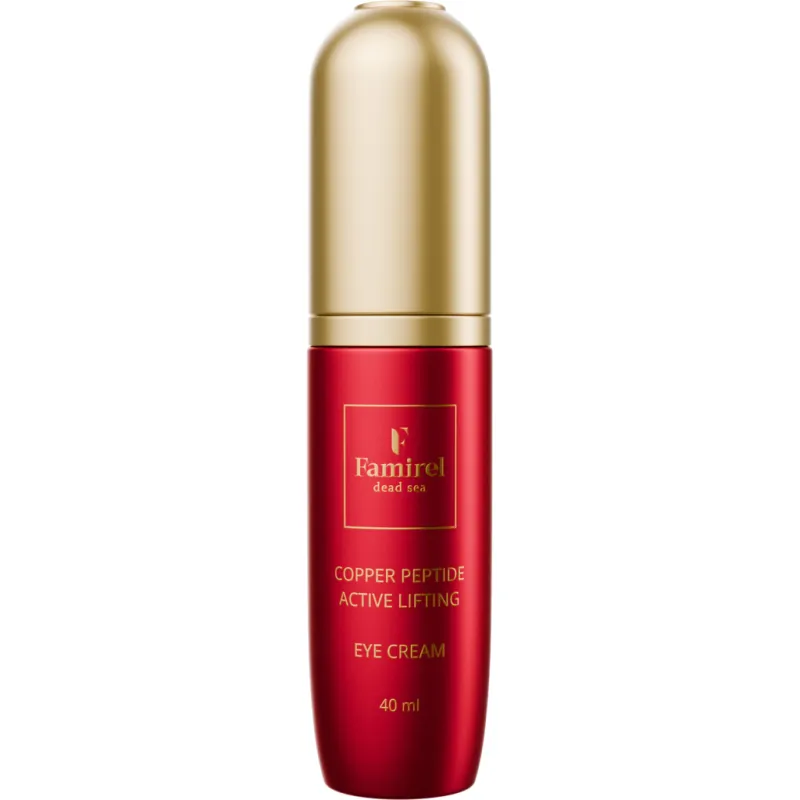 Крем для шкіри навколо очей Famirel Copper Peptide Active Lifting Eye Cream Ліфтинг-актив з пептидами 40 мл (7290114085267)