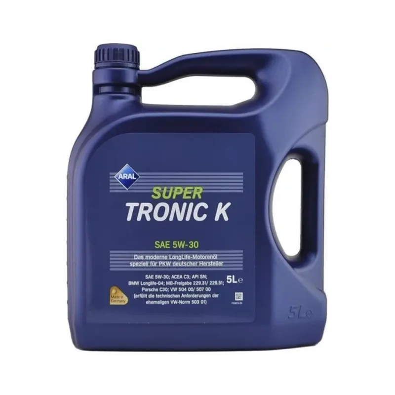 Моторное масло Aral SuperTronic K 5W-30, 5л (73277)