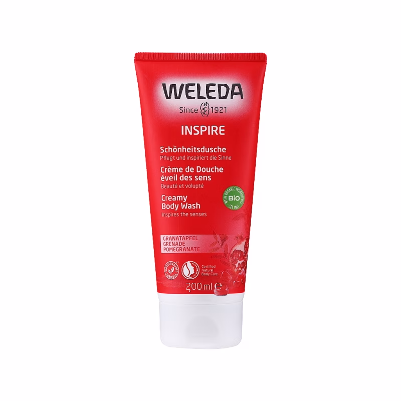 Гель для душу Weleda Pomegranate Creamy Body Wash 200 мл (7611916125720)