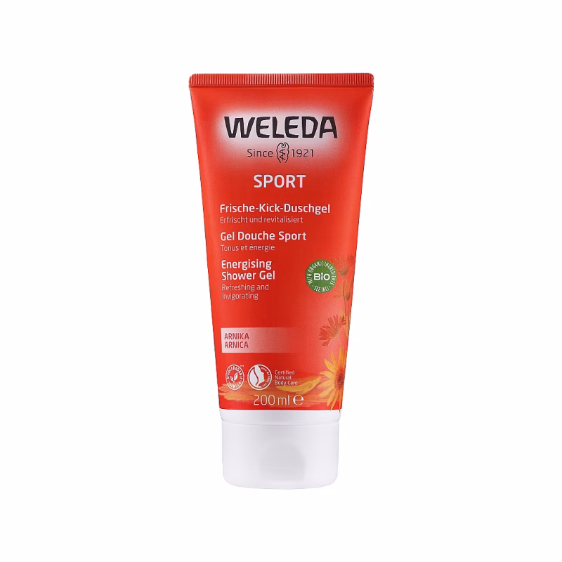 Гель для душу Weleda Arnika Sports Shower Gel 200 мл (7611916154317)