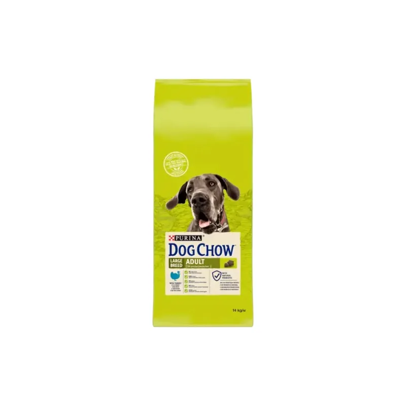 Сухий корм для собак Purina Dog Chow Adult Large Breed зі смаком індички 14 кг (7613034487926)
