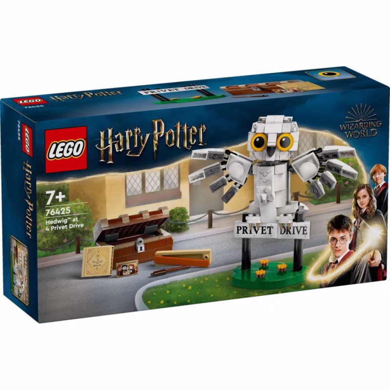 Конструктор LEGO Harry Potter Хедвига на Тисовой улице, 4 337 деталей (76425)
