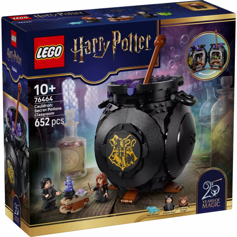 Конструктор LEGO Harry Potter Котел: Тайный класс зельеварения (76464)