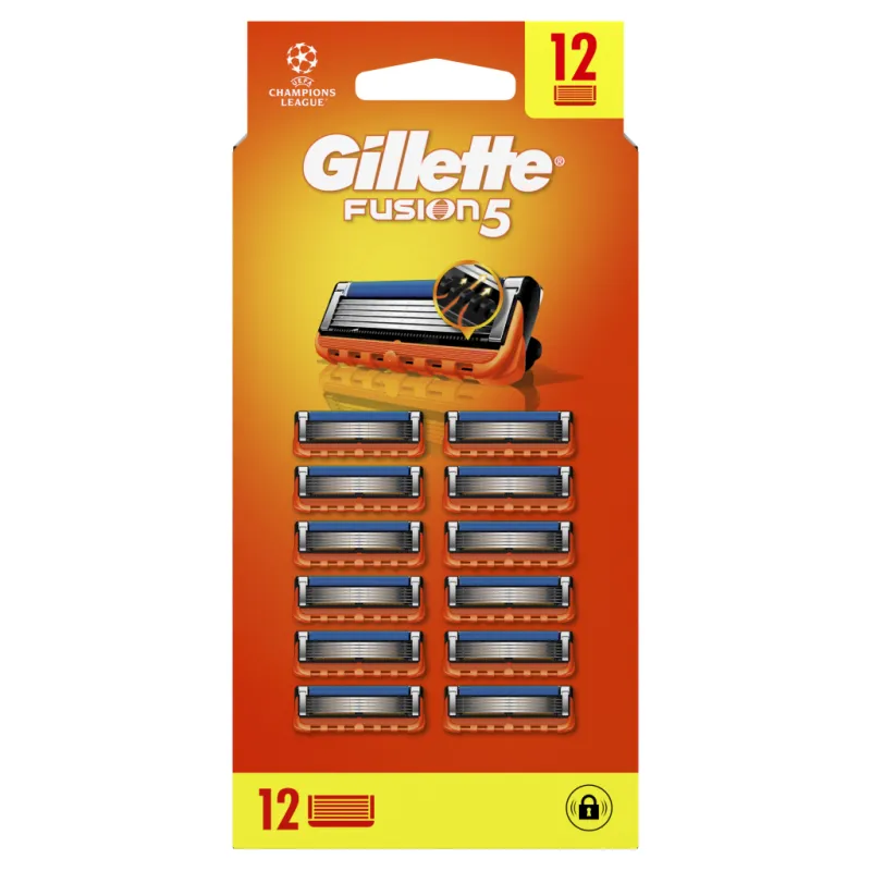 Змінні касети Gillette Fusion5 12 шт. (7702018441075/8006540986141)