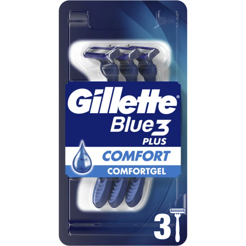 Бритва Gillette Blue 3 Comfort 3 шт. (7702018489695/7702018489619)