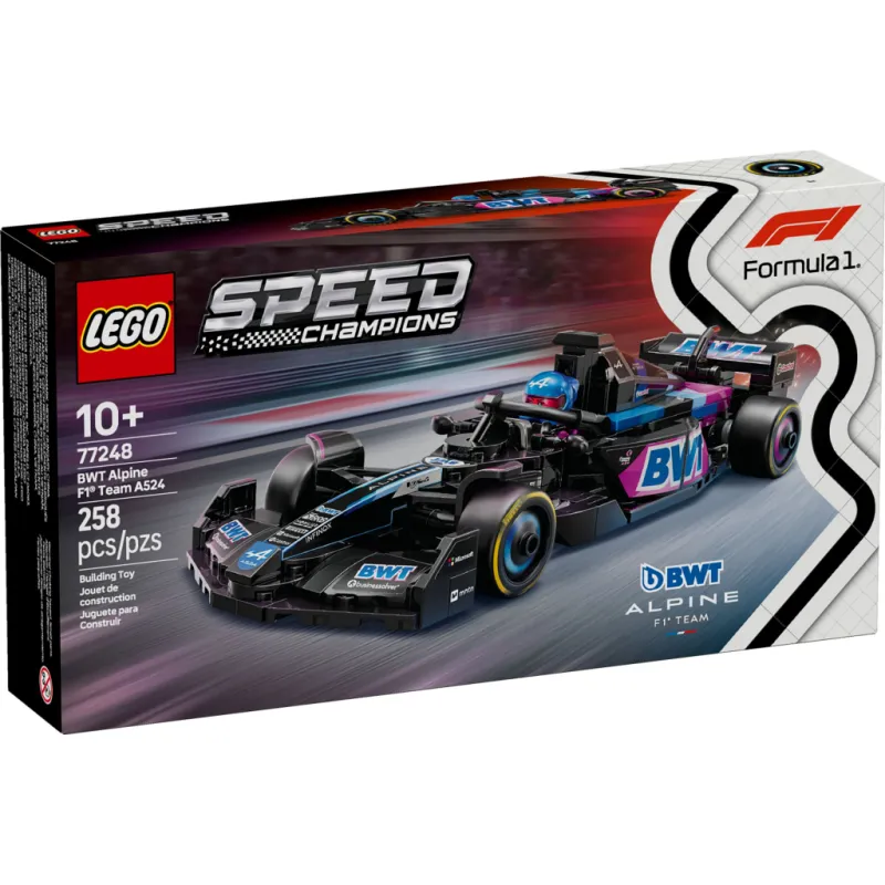 Конструктор LEGO Speed Champions Автомобіль для перегонів BWT Alpine F1® Team A524 (77248)