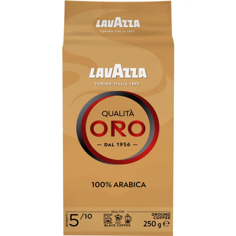 Кава Lavazza Qualita Oro мелена 250 г (8000070019911/8000070012783)