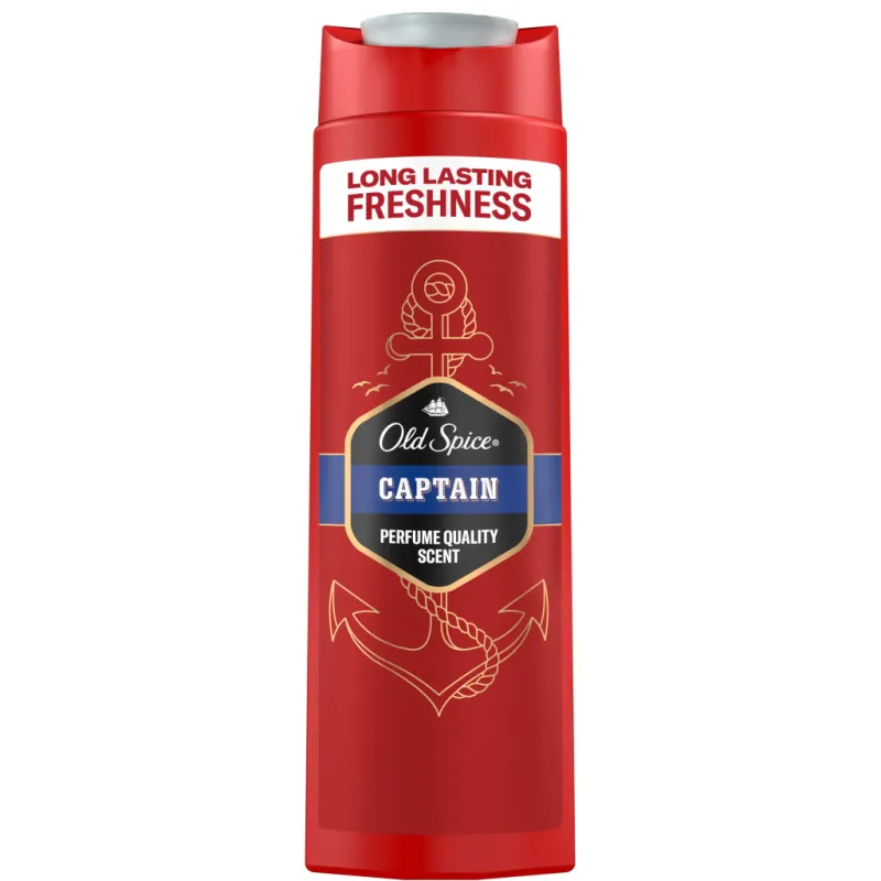 Гель для душу Old Spice Captain 400 мл (8001090965615/8700216859820)