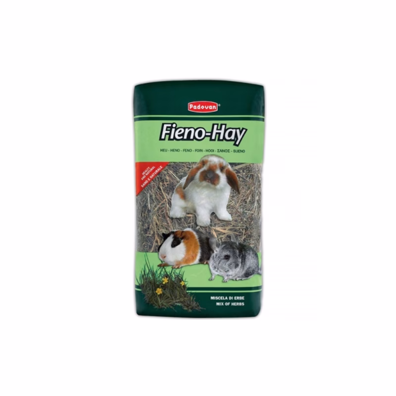 Корм для грызунов Padovan Fieno-Hay для кроликов, морских свинок и шиншилл 20 л (8001254000848)