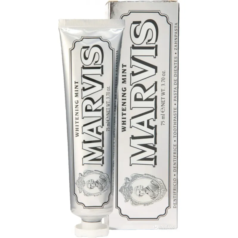 Зубна паста Marvis Відбілююча м'ята 85 мл (8004395111718)