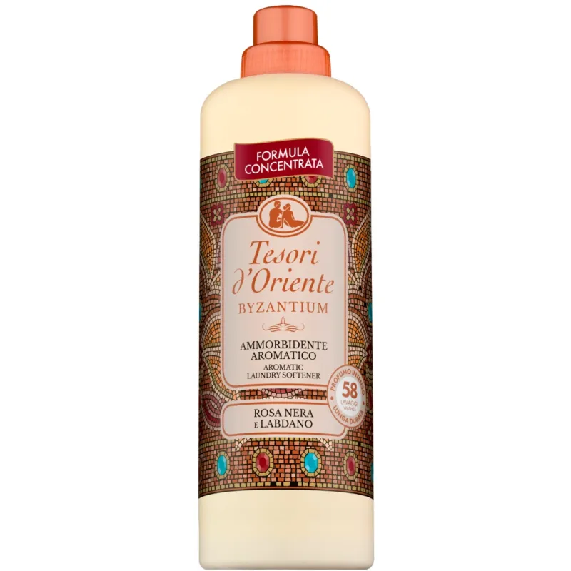 Кондиціонер для білизни Tesori d'Oriente Візантія Чорна троянда та лабданум Парфумований 1160 мл (8008970063126)