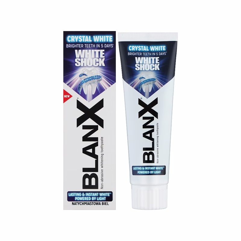 Зубна паста BlanX White Shock 75 мл (8017331051573)