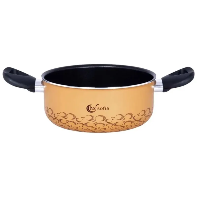 Каструля TVS Sofia 24 см, 3,5 л, жовта (83404242310101ж)