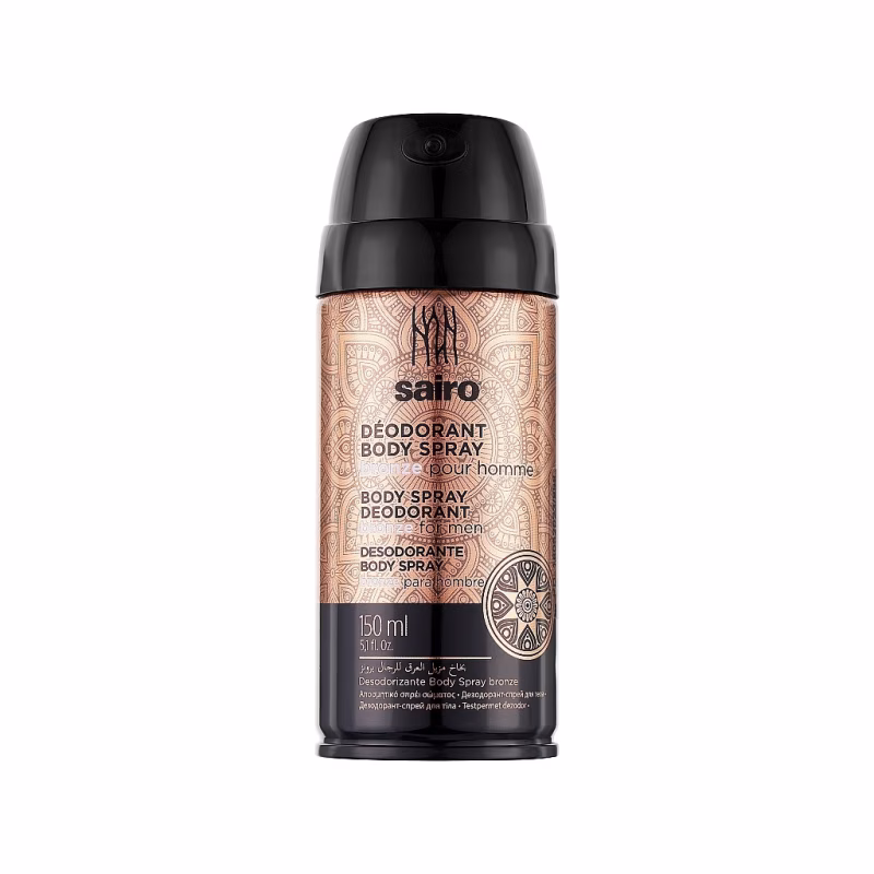 Дезодорант Sairo Body Spray Deodorant Bronze For Men 150 мл (8414227062093)