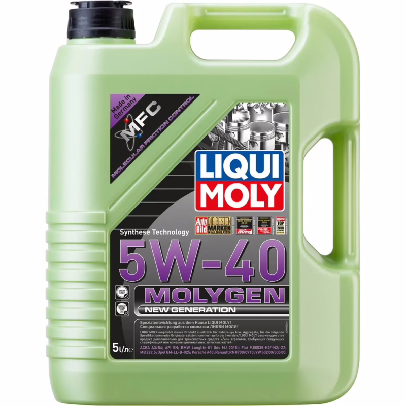 Моторна олива Liqui Moly Molygen New Generation 5W-40 5л. (8536)