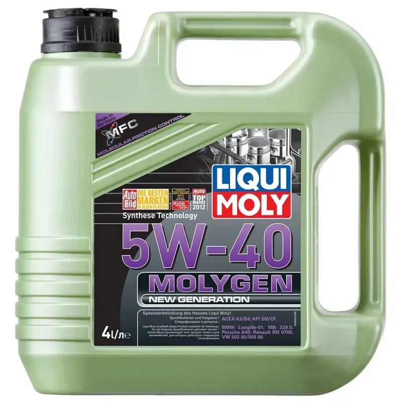 Моторна олива Liqui Moly Molygen New Generation 5W-40  4л. (8578)