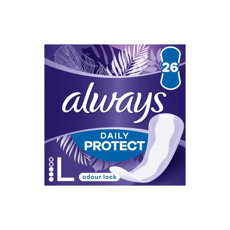 Щоденні прокладки Always Daily Protect Long Нейтралізація запаху 26 шт. (8700216461894)