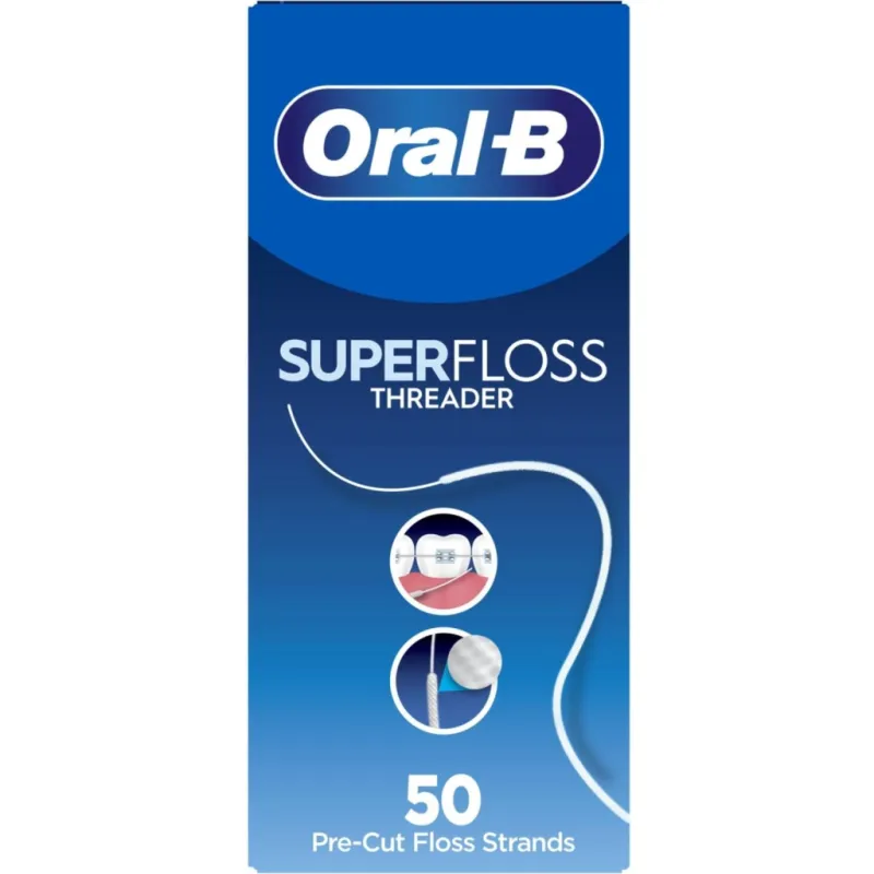 Зубна нитка Oral-B SuperFloss 50 шт. (8700216538961)