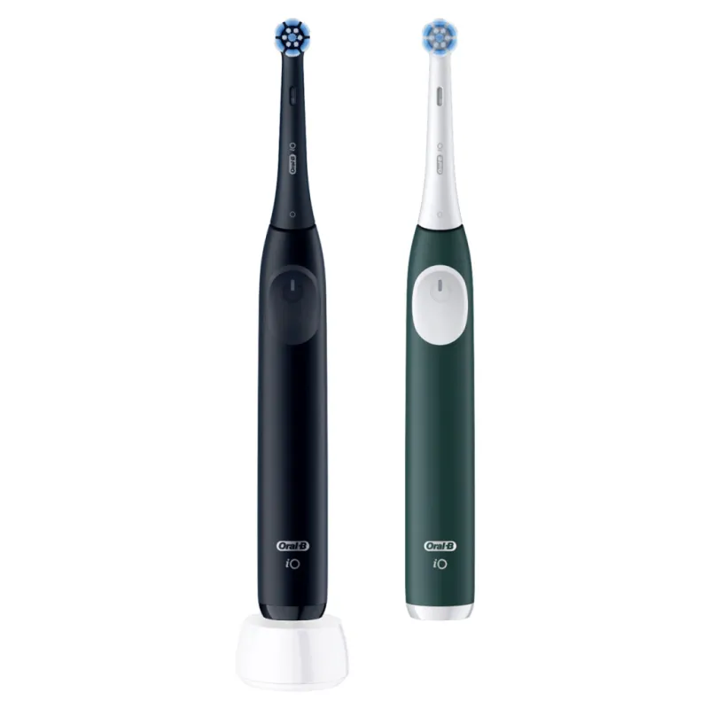 Електрична зубна щітка Oral-B Series 2 iOS2d.2ZZ9.0 Black+Green (2) (8700216611909)
